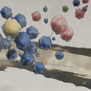 Copygrain Grotesque style, Midjourney V6.1: abstract 3D render