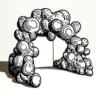 Oraclecrank style, Midjourney V6.1: abstract 3D render