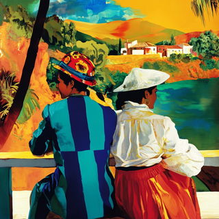 Rabbet Realism style, Midjourney V6.1: traditional folk art