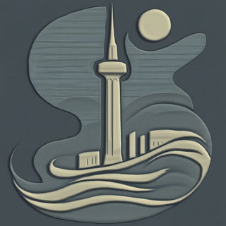 Redmarket Monochrome style, Midjourney V6.1: bold minimalist logo design for Istanbul city municipal services