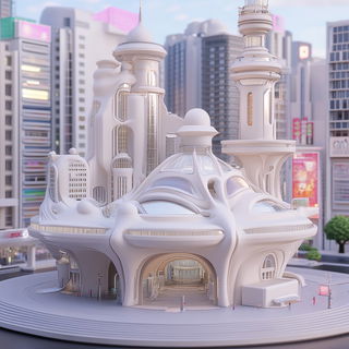 Lithomarrow style, Midjourney V6.1: megacity with futuristic bioarchitecture