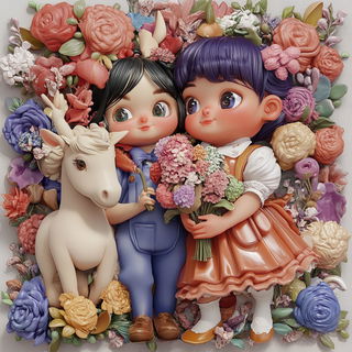 Lithomarrow style, Midjourney V6.1: traditional folk art