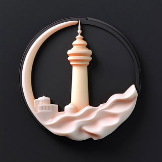 Lithomarrow style, Midjourney V6.1: bold minimalist logo design for Istanbul city municipal services