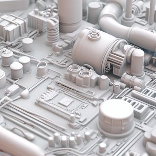 Lithomarrow style, Midjourney V6.1: technical infrastructure blueprint schematics