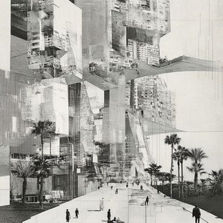 Tendrilcut style, Midjourney V6.1: megacity with futuristic bioarchitecture