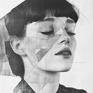 Tendrilcut style, Midjourney V6.1: photographic portrait of female protagonist