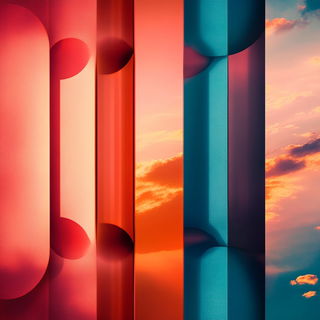 Pastelplacard style, Midjourney V6.1: creative pattern composition