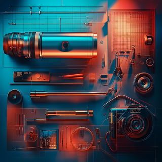 Pastelplacard style, Midjourney V6.1: technical infrastructure blueprint schematics