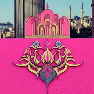 Icebound Oddkin style, Midjourney V6.1: bold minimalist logo design for Istanbul city municipal services