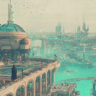 Chrysalis Metropolis style, Midjourney V6.1: cinematic shot from sci-fi movie