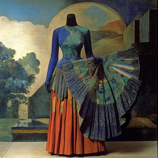 Oculocactus style, Midjourney V6.1: haute-couture fashion outfit