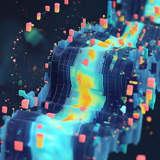 Portal Cutaway style, Midjourney V6.1: creative pattern composition