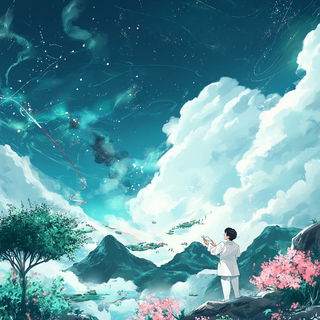 Swallowtree Picturecraft style, Midjourney V6.1: editorial illustration for popular scientific magazine cover