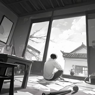Swallowtree Picturecraft style, Midjourney V6.1: black-and-white manga comic strip