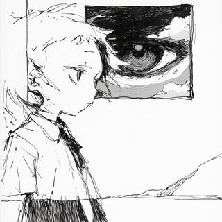 Chromapleinair style, Midjourney V6.1: black-and-white manga comic strip