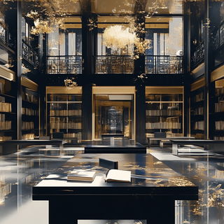 Cinderfume Villagery style, Midjourney V6.1: Midlibrary