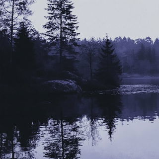 Backpiece Afterlight style, Midjourney V6.1: realistic landscape photograph of quiet dawn