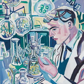 Incision Totem style, Midjourney V6.1: editorial illustration for popular scientific magazine cover