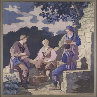 Fluorofauvism style, Midjourney V6.1: classical 18th-century oil painting
