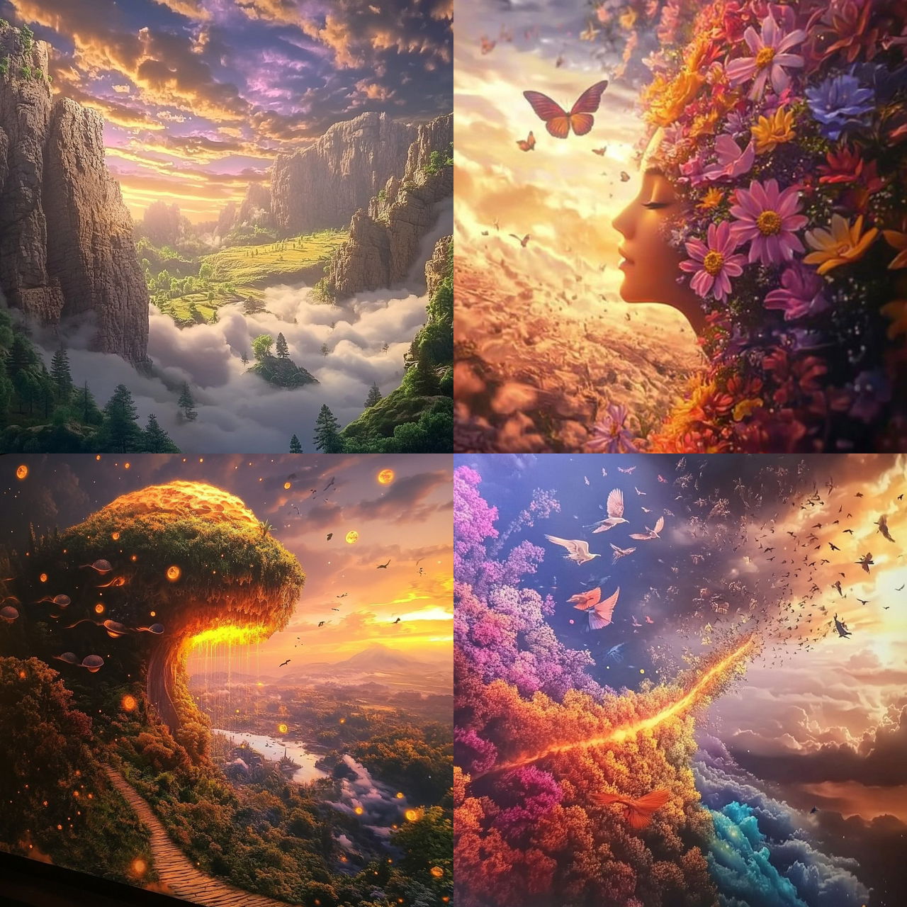 Pondcavatina style, Midjourney V6.1, render 1 of 4