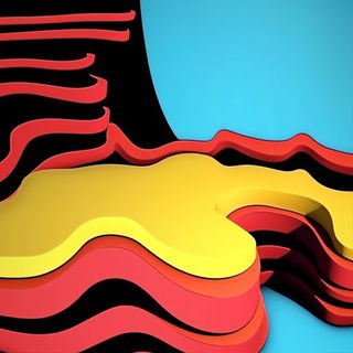 Folkcut Rosary style, Midjourney V6.1: abstract 3D render