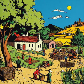 Folkcut Rosary style, Midjourney V6.1: traditional folk art