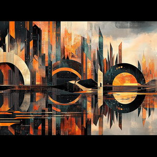 Lunette Lithograph style, Midjourney V6.1: cinematic shot from sci-fi movie