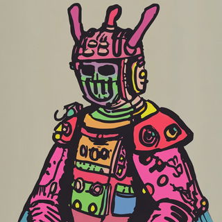 Forgeflame Fauvism style, Midjourney V6.1: concept art character design of retropunk steam knight