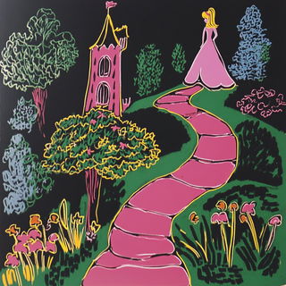 Forgeflame Fauvism style, Midjourney V6.1: retro fairy-tale illustration