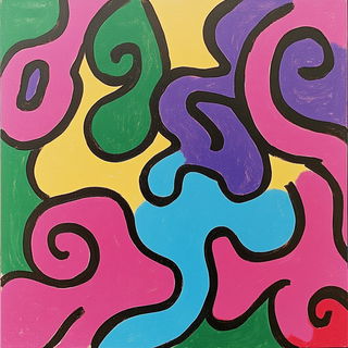 Forgeflame Fauvism style, Midjourney V6.1: creative pattern composition