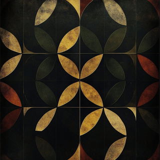 Chromamosaic style, Midjourney V6.1: creative pattern composition