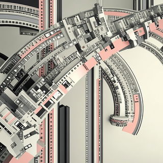 Glacivitra style, Midjourney V6.1: abstract 3D render