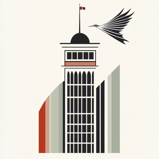 Glacivitra style, Midjourney V6.1: bold minimalist logo design for Istanbul city municipal services