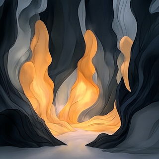 Floratessica style, Midjourney V6.1: abstract 3D render