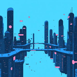 Floriglacier style, Midjourney V6.1: megacity with futuristic bioarchitecture