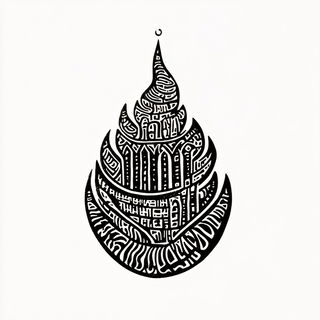Stipplecinema style, Midjourney V6.1: bold minimalist logo design for Istanbul city municipal services