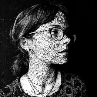 Stipplecinema style, Midjourney V6.1: photographic portrait of female protagonist