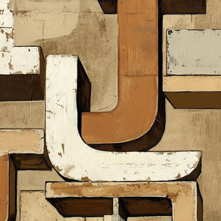 Cavernous Ornithogeography style, Midjourney V6.1: typographic composition with large letters