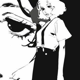 Brocaturne style, Midjourney V6.1: black-and-white manga comic strip