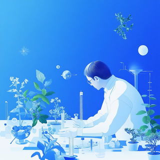 Facadefolk style, Midjourney V6.1: editorial illustration for popular scientific magazine cover