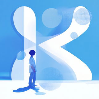 Facadefolk style, Midjourney V6.1: typographic composition with large letters