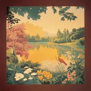 Cairnstroke style, Midjourney V6.1: traditional folk art