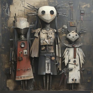 Circulus Flora style, Midjourney V6.1: traditional folk art