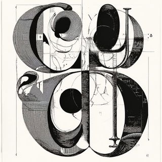 Celestibazaar style, Midjourney V6.1: typographic composition with large letters
