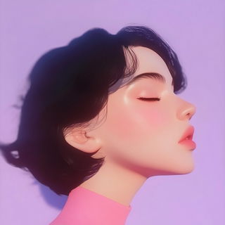 Chromaface style, Midjourney V6.1: photographic portrait of female protagonist