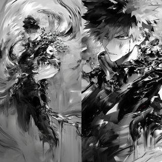 Cinemagraphite style, Midjourney V6.1: black-and-white manga comic strip