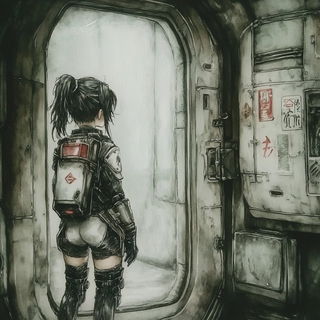 Baroque Balloonism style, Midjourney V6.1: cinematic shot from sci-fi movie
