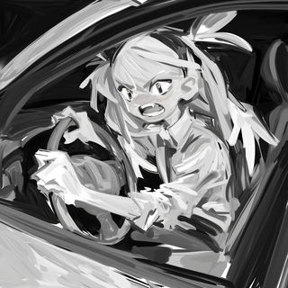 Bleachrock style, Midjourney V6.1: black-and-white manga comic strip