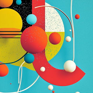 Chromolithorizon style, Midjourney V6.1: abstract 3D render