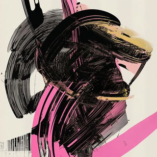 Particulate Menagerie style, Midjourney V6.1: abstract 3D render